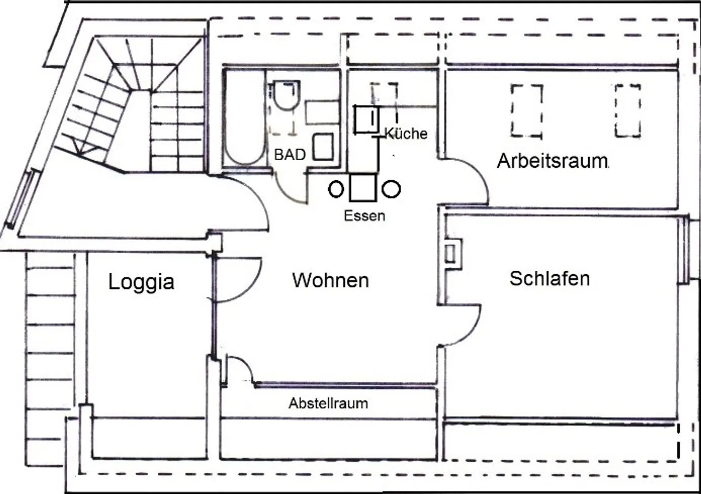 3 Zimmer Wohnung mit 55 m² in Darmstadt – Bild 4