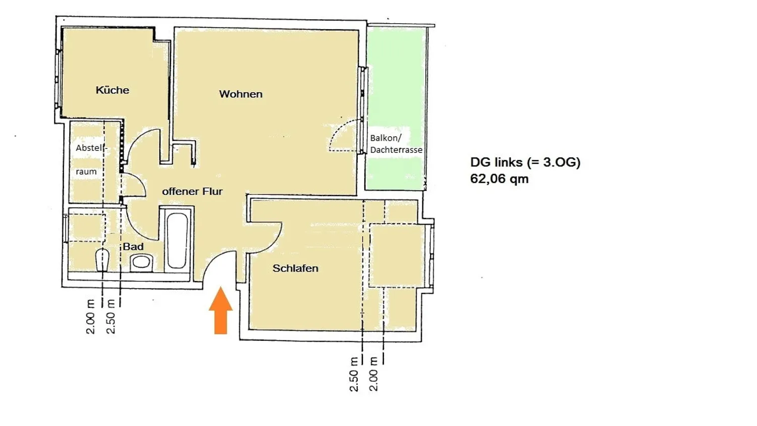 2 Zimmer Wohnung mit 62 m² in Dresden – Bild 6
