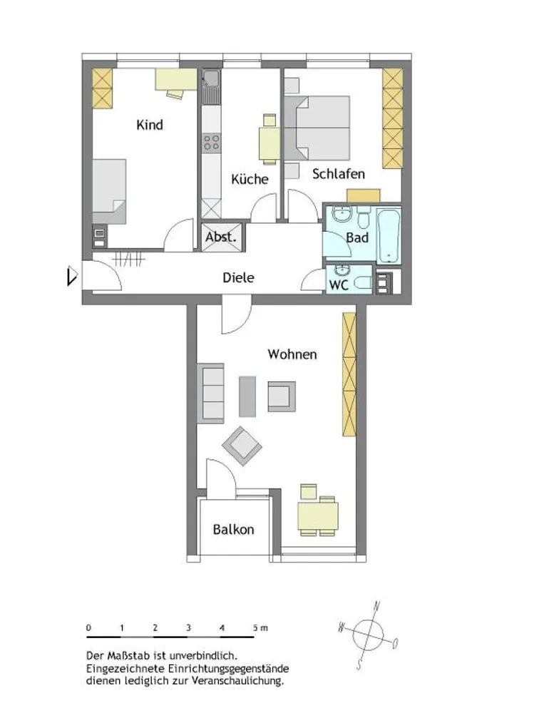 3 Zimmer Wohnung mit 91 m² in Mülheim an der Ruhr – Bild 5