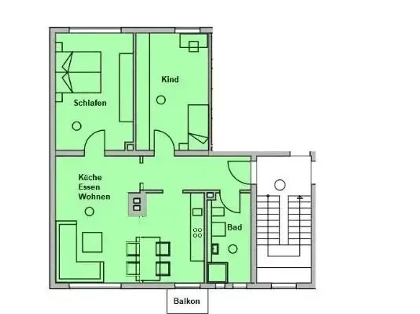 3 Zimmer Wohnung mit 80 m² in Aschaffenburg – Bild 4