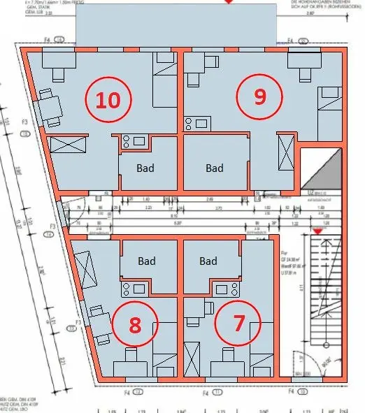 2 Zimmer Wohnung mit 18 m² in Saarbrücken – Bild 4