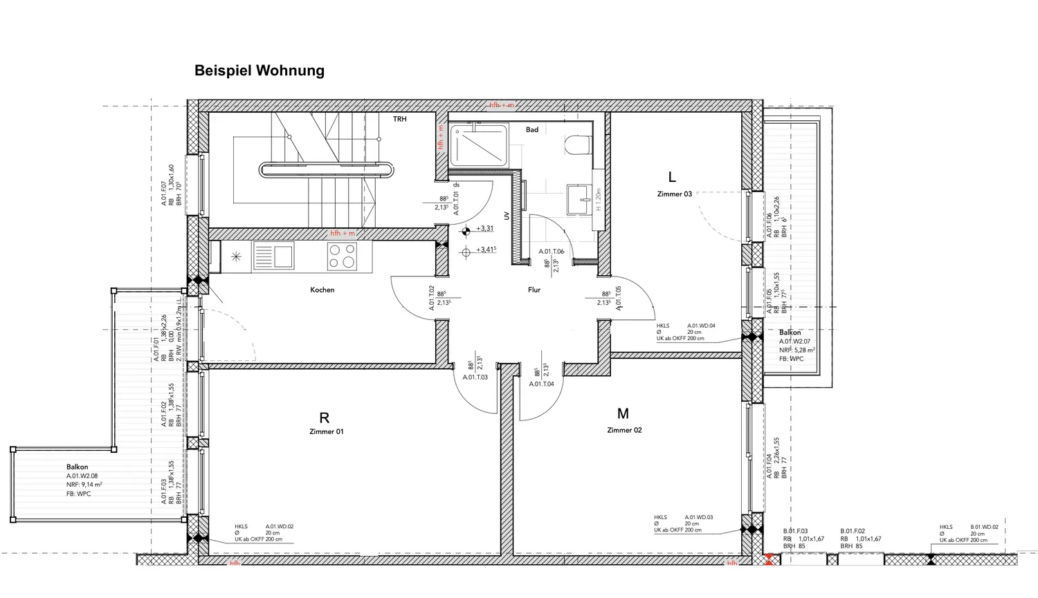 1 room apartment with 30 m² in Münster – Photo 1