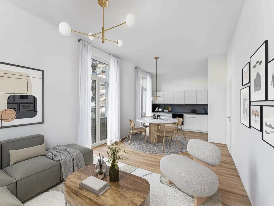 2 Zimmer Wohnung mit 60 m² in Dresden – Bild 1