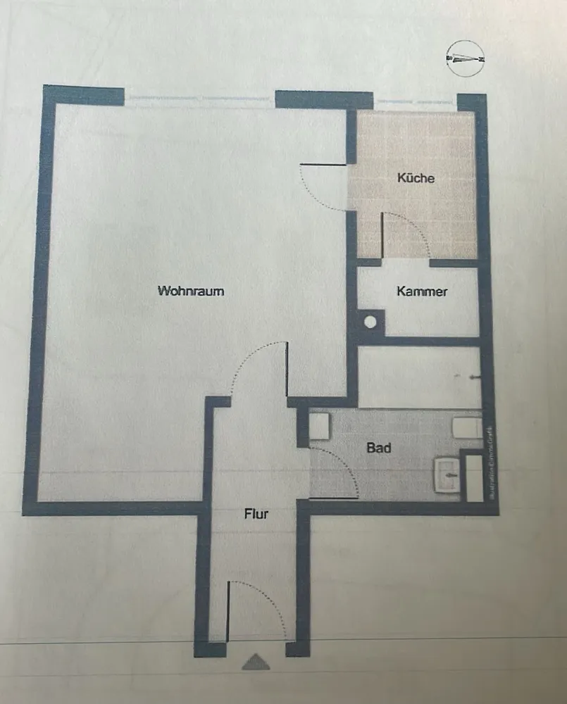 1 Zimmer Wohnung mit 31 m² in München – Bild 8