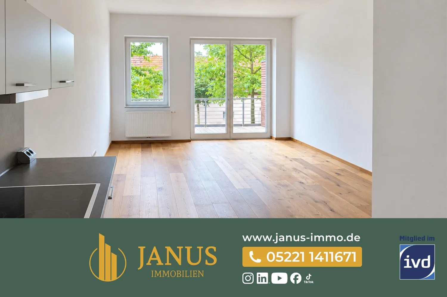 2 Zimmer Wohnung mit 65 m² in Herford – Bild 9