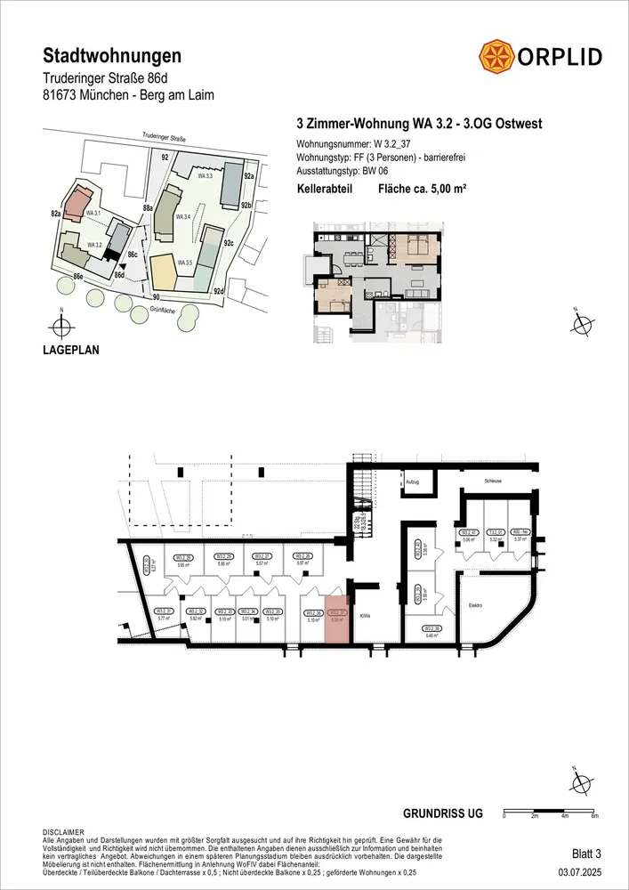 3 Zimmer Wohnung mit 85 m² in München – Bild 7