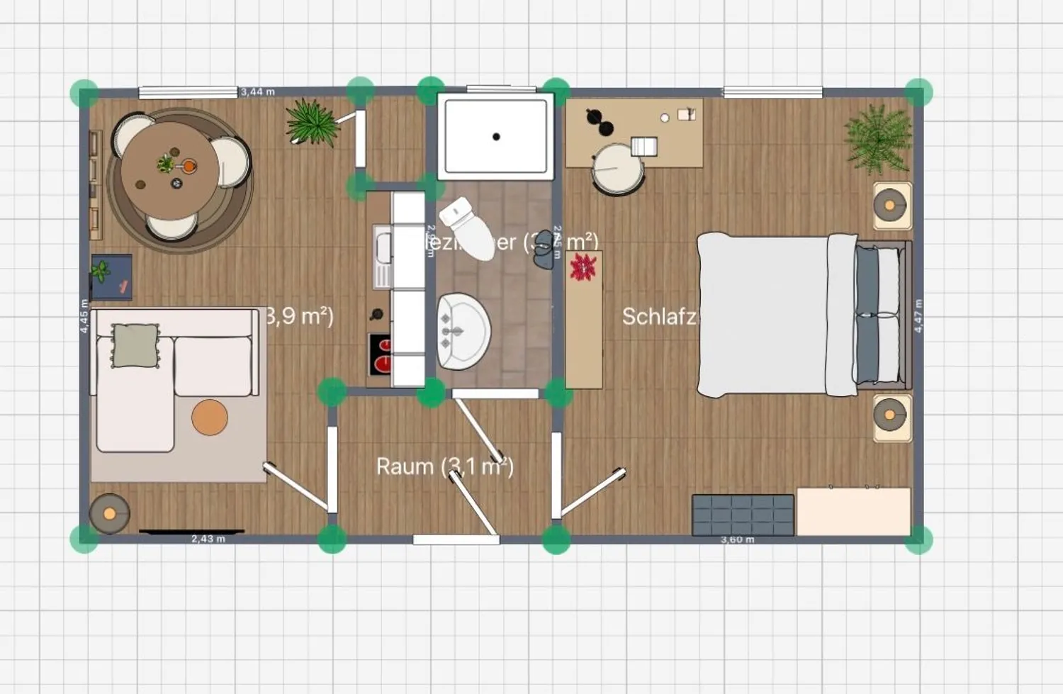 2 Zimmer Wohnung mit 40 m² in Hannover – Bild 7
