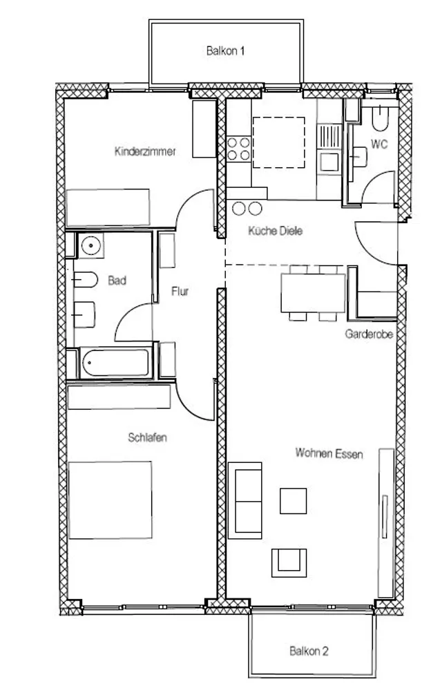 3 Zimmer Wohnung mit 94 m² in Nürnberg – Bild 9