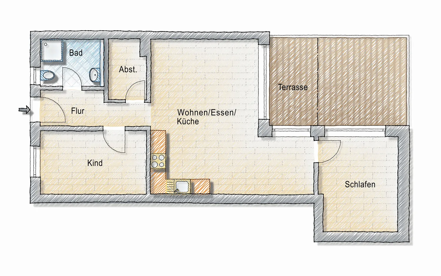 3 Zimmer Wohnung mit 80 m² in Arnsberg – Bild 9