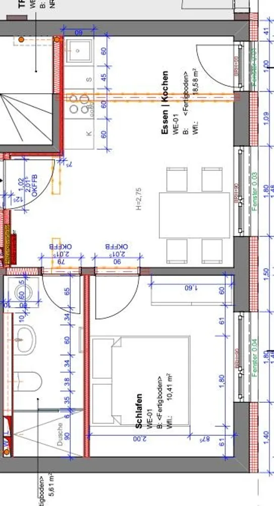 2 Zimmer Wohnung mit 36 m² in Mannheim – Bild 7