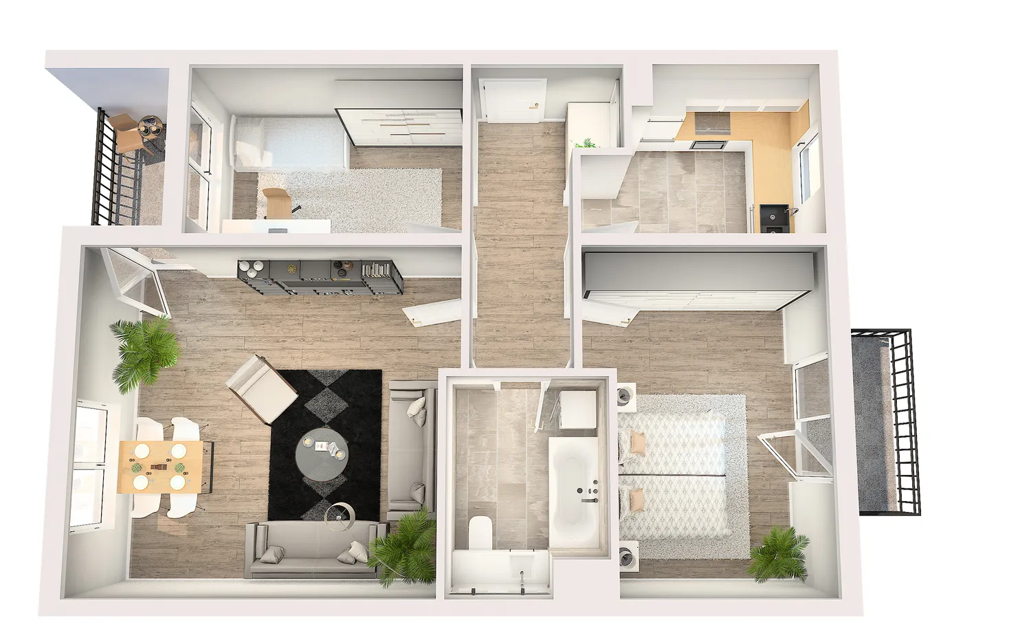3 Zimmer Wohnung mit 84 m² in Dresden – Bild 2