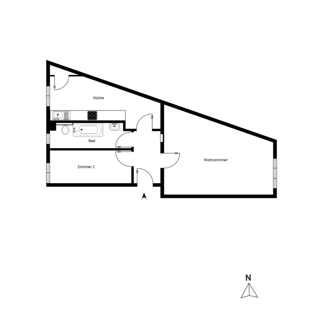 2 Zimmer Wohnung mit 47 m² in Berlin – Bild 7