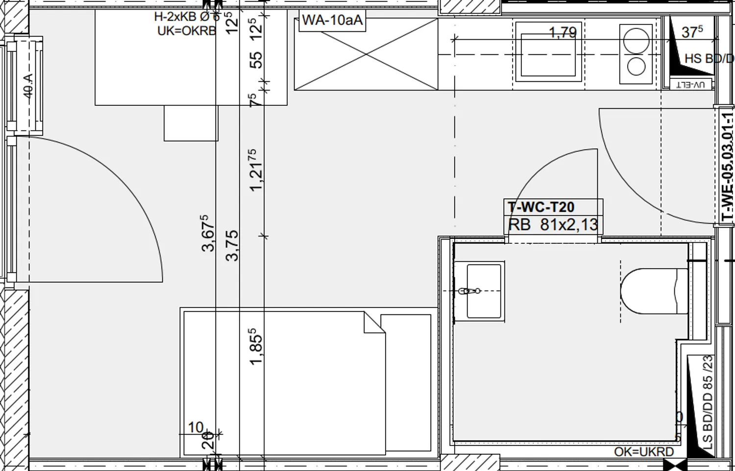 1 Zimmer Wohnung mit 20 m² in Hannover – Bild 12