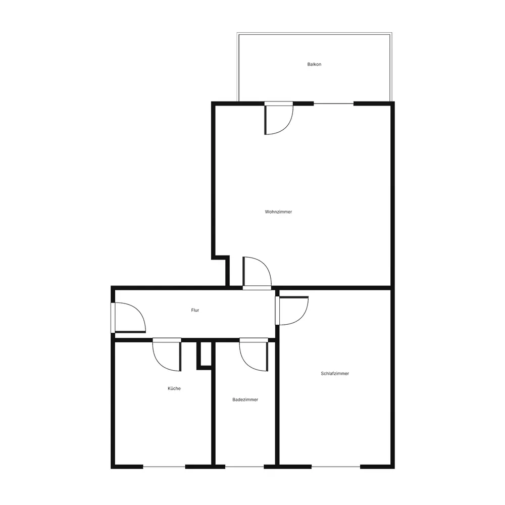 3 Zimmer Wohnung mit 60 m² in Pforzheim – Bild 1