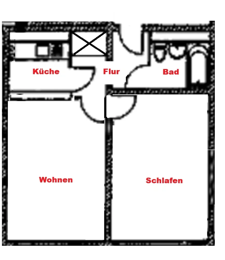 1 room apartment with 31 m² in Berlin – Photo 6