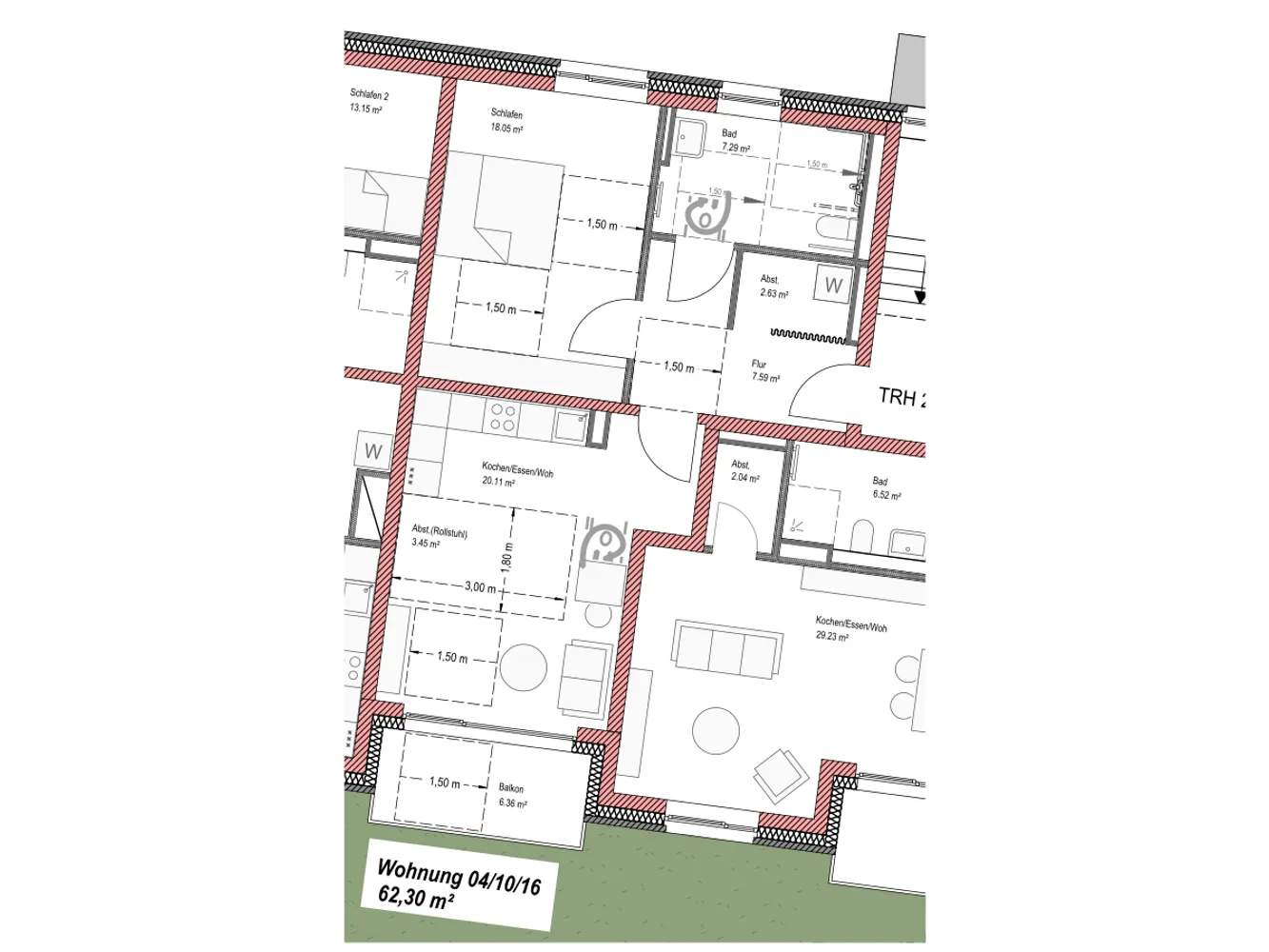2 Zimmer Wohnung mit 62 m² in Melle – Bild 8