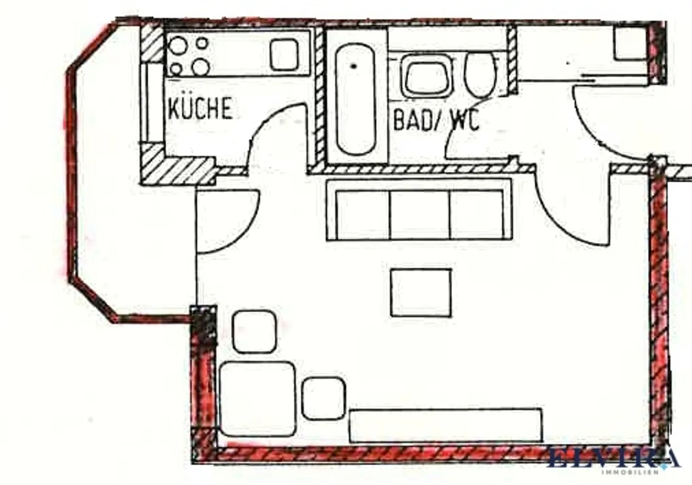 1 Zimmer Wohnung mit 30 m² in München – Bild 9