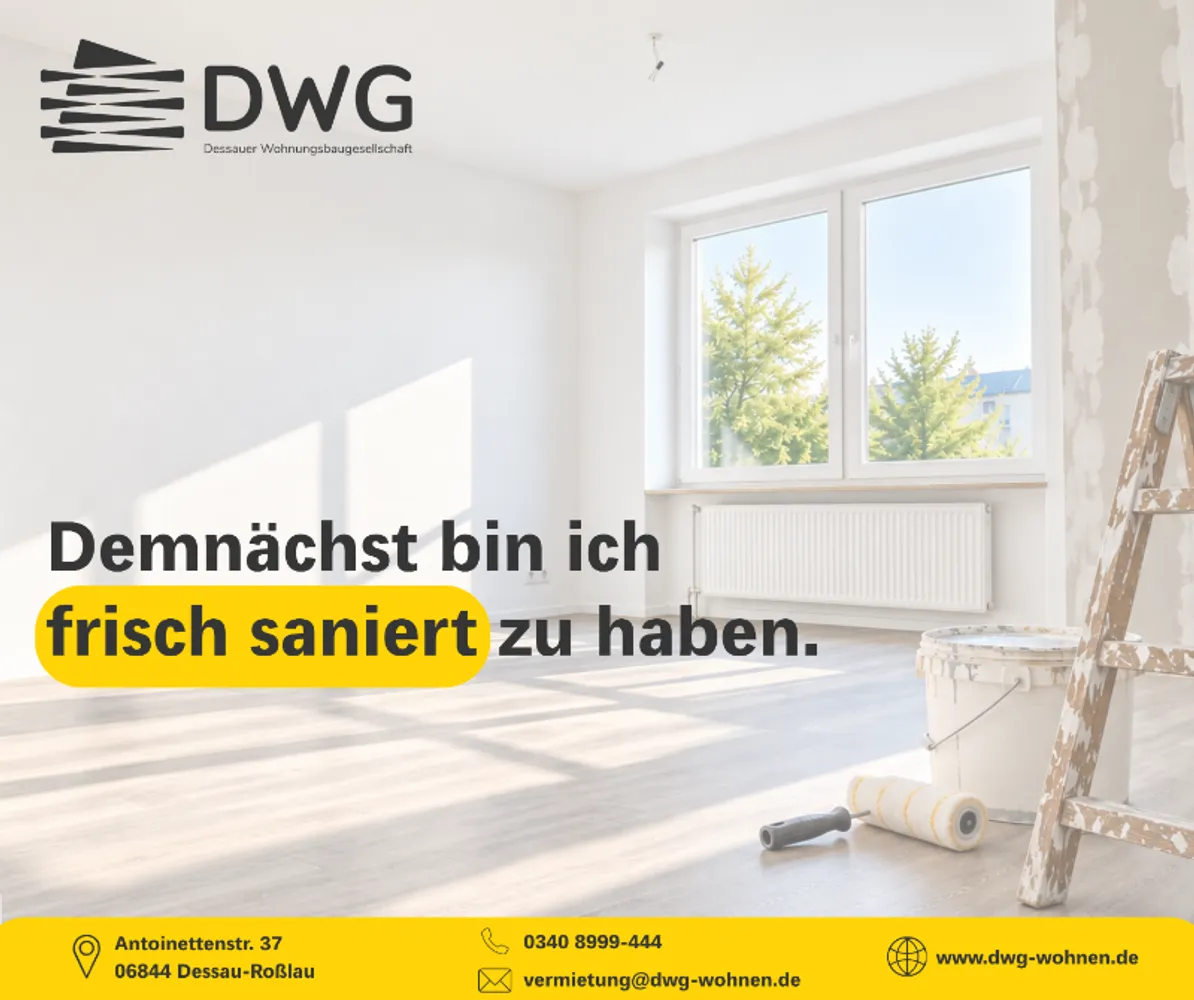 2 Zimmer Wohnung mit 47 m² in Dessau-Roßlau – Bild 3