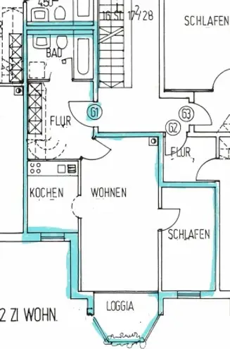 2 Zimmer Wohnung mit 48 m² in München – Bild 12