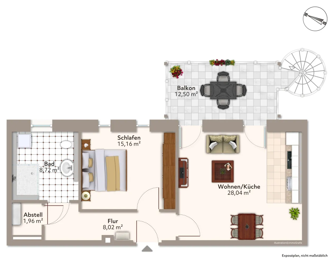 2 Zimmer Wohnung mit 68 m² in Magdeburg – Bild 5
