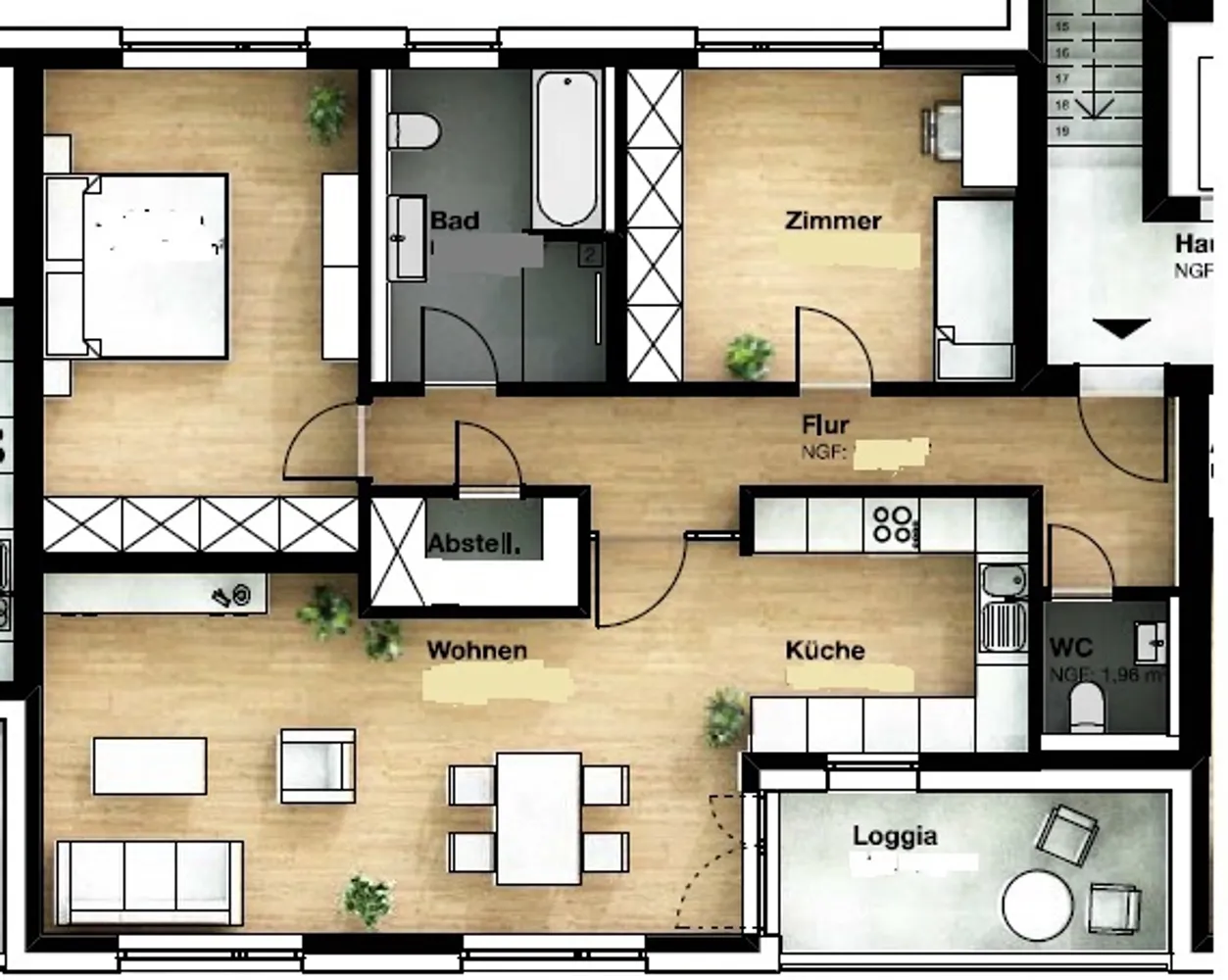 3 Zimmer Wohnung mit 98 m² in Gelsenkirchen – Bild 4