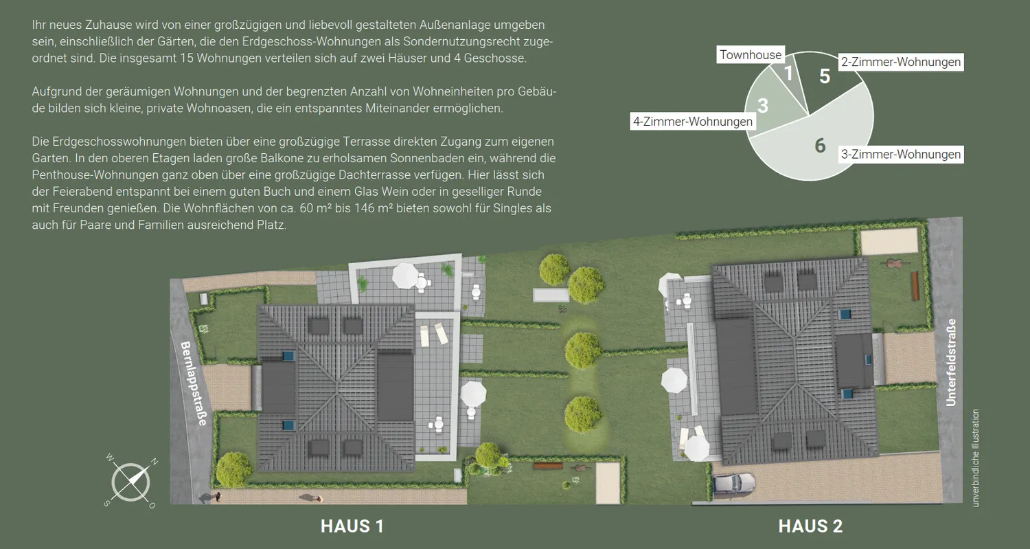 2 Zimmer Wohnung mit 61 m² in Freiburg im Breisgau – Bild 8