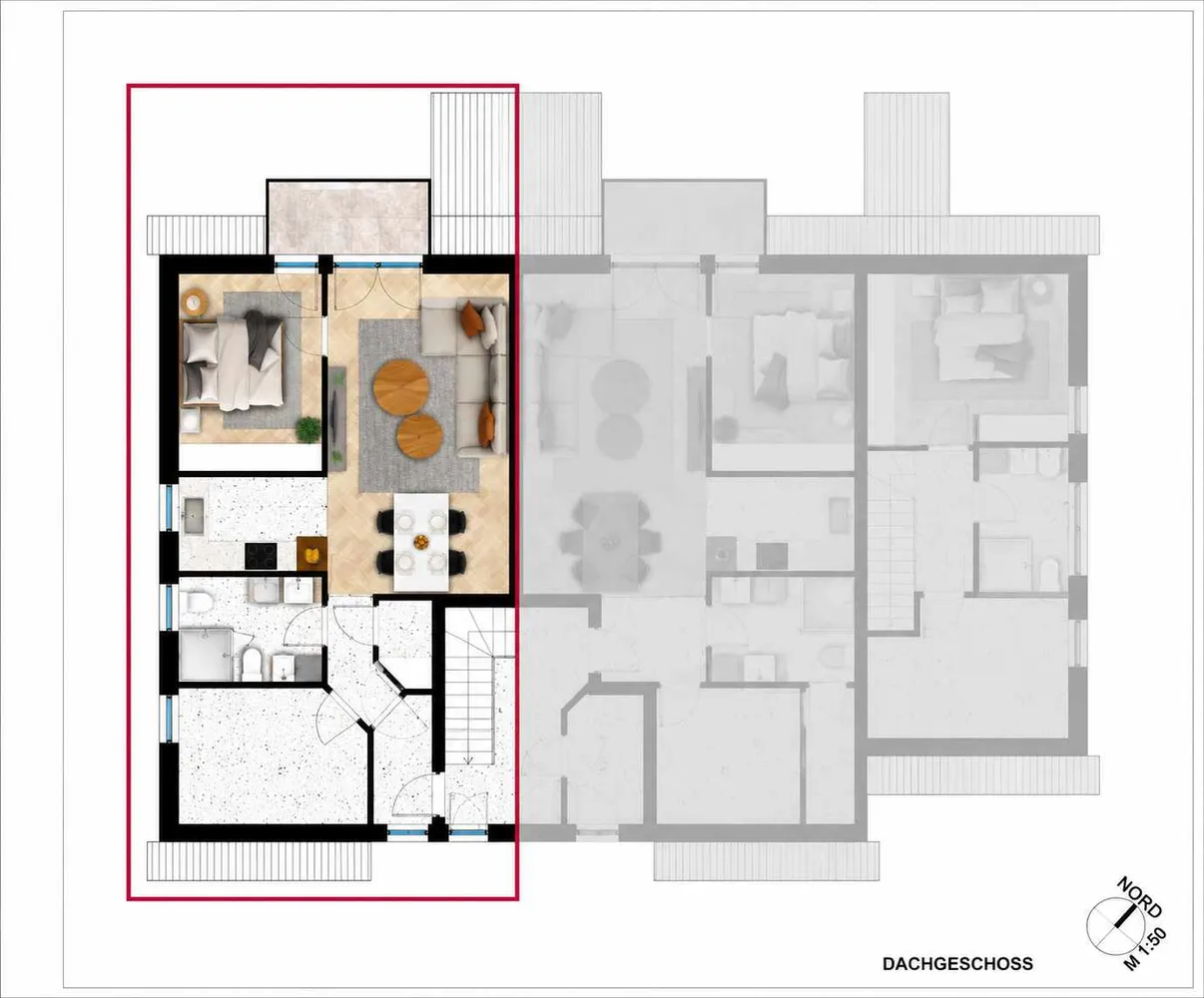 3 Zimmer Wohnung mit 61 m² in Hamburg – Bild 9