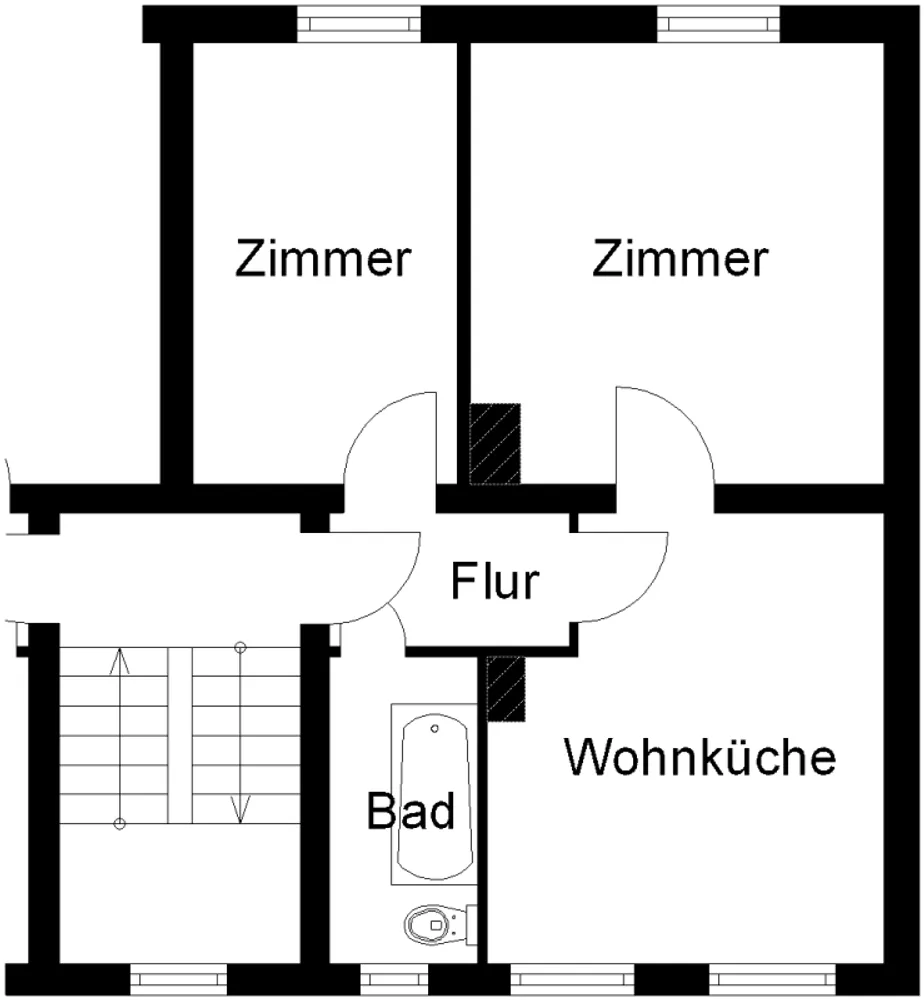 2 Zimmer Wohnung mit 45 m² in Grevenbroich – Bild 4