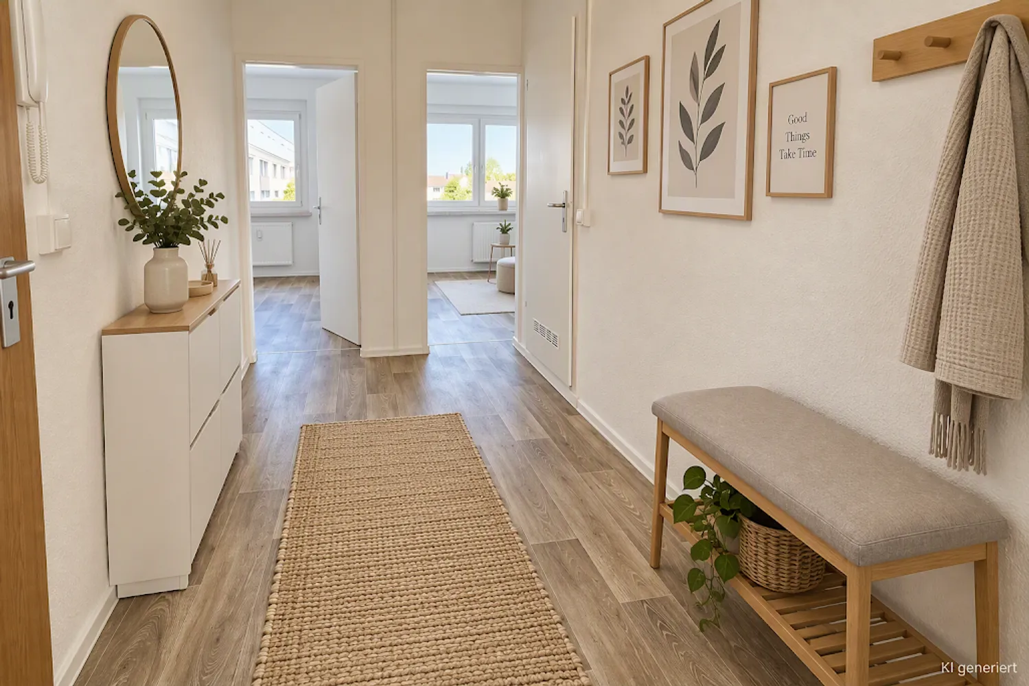 3 Zimmer Wohnung mit 57 m² in Halle (Saale) – Bild 1