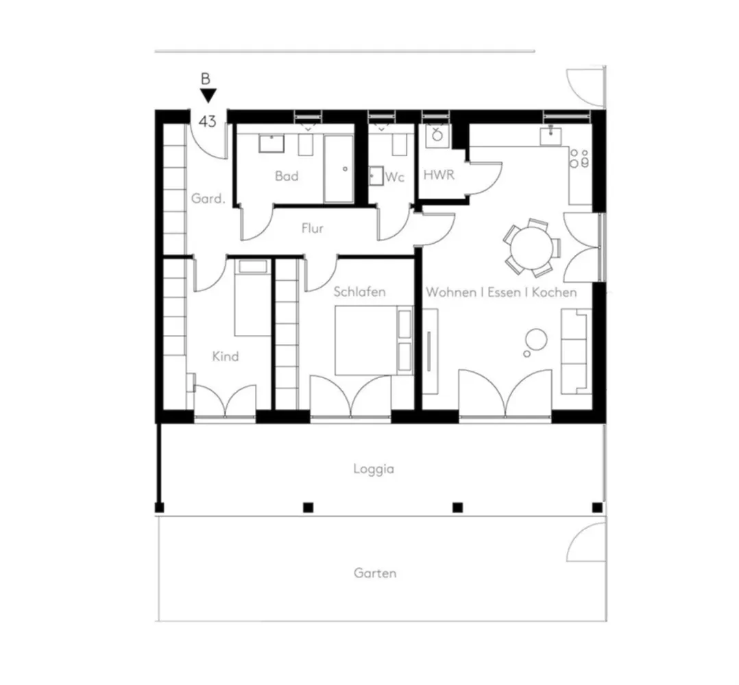 3 Zimmer Wohnung mit 93 m² in Regensburg – Bild 10
