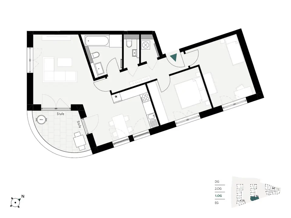3 Zimmer Wohnung mit 84 m² in Crailsheim – Bild 7