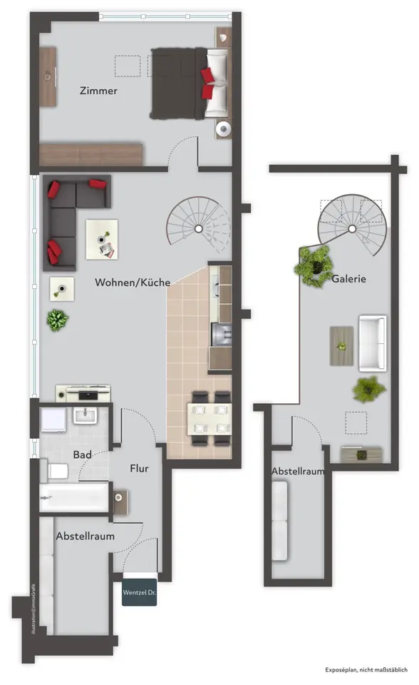 2 room apartment with 88 m² in Schwerin – Photo 5