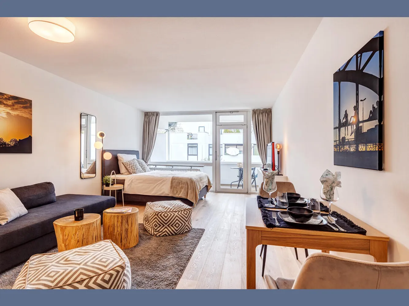 1 Zimmer Wohnung mit 37 m² in München – Bild 1