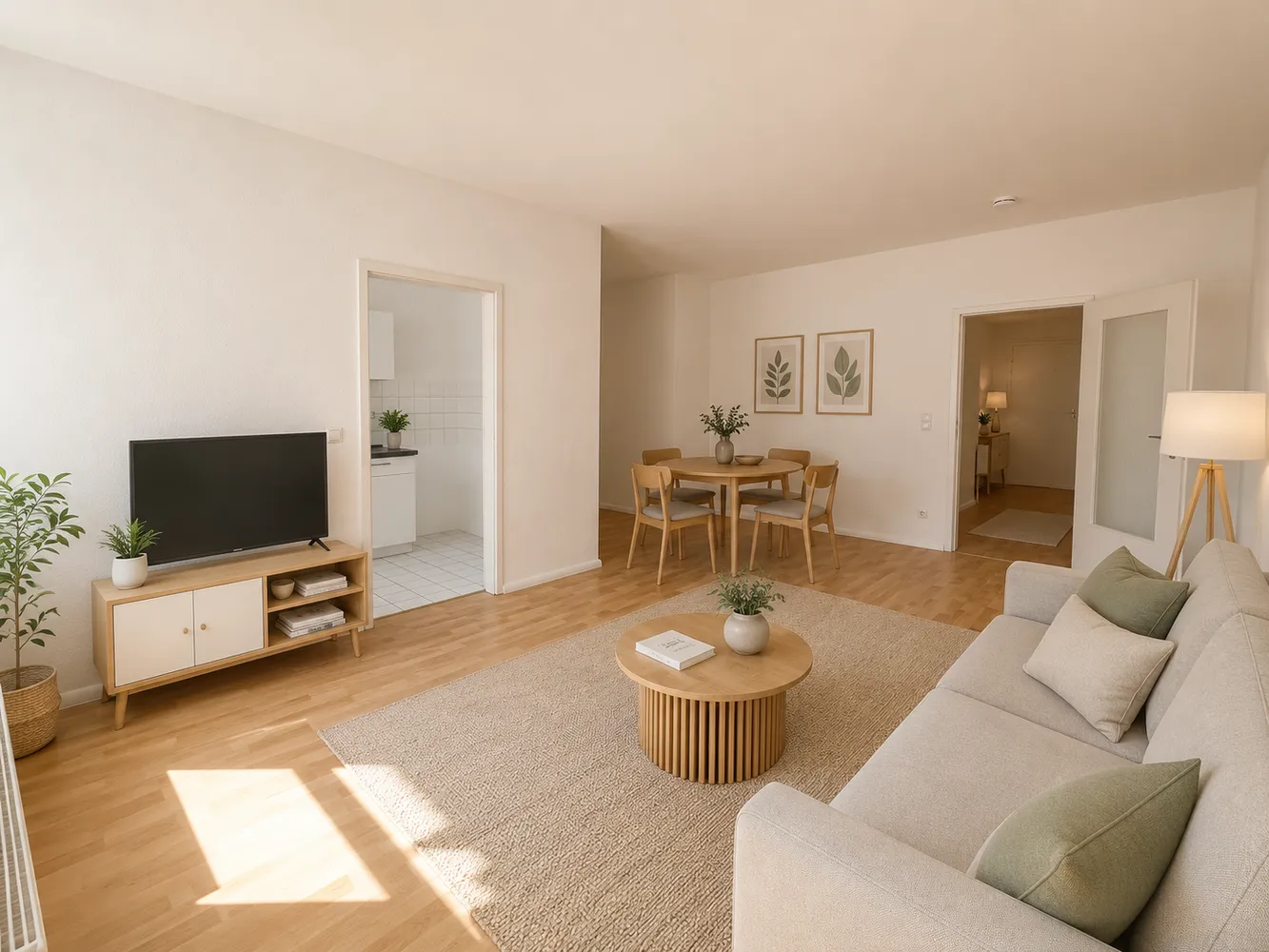1 Zimmer Wohnung mit 44 m² in Magdeburg – Bild 2