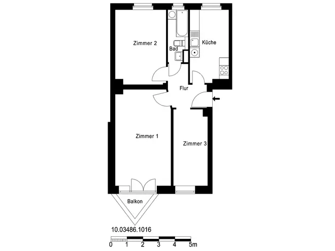 3 Zimmer Wohnung mit 65 m² in Berlin – Bild 5