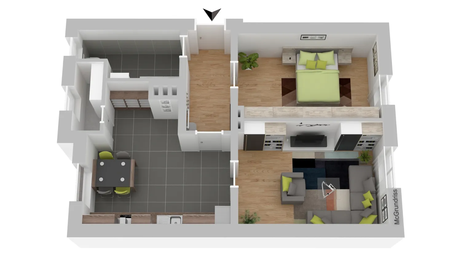 2 Zimmer Wohnung mit 57 m² in Hagen – Bild 7
