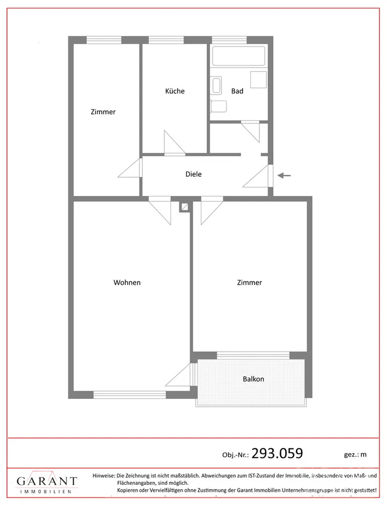 3 Zimmer Wohnung mit 70 m² in Nürnberg – Bild 11