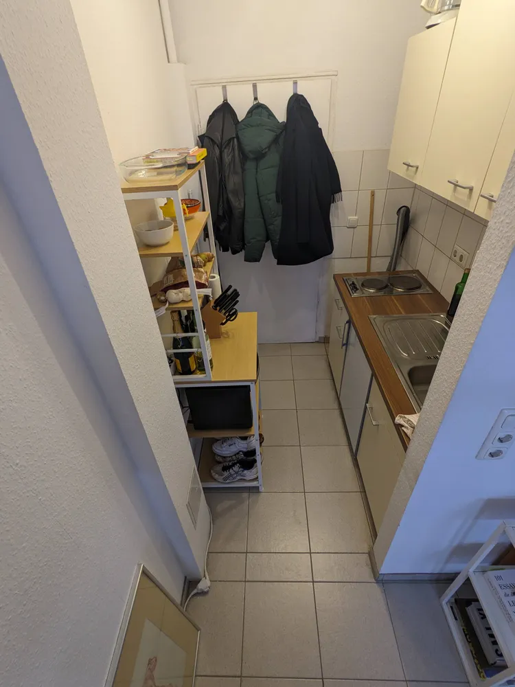1 room apartment with 19 m² in Aachen – Photo 4