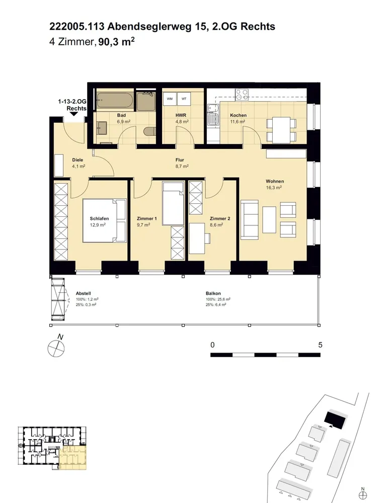 4 Zimmer Wohnung mit 90 m² in Hannover – Bild 12