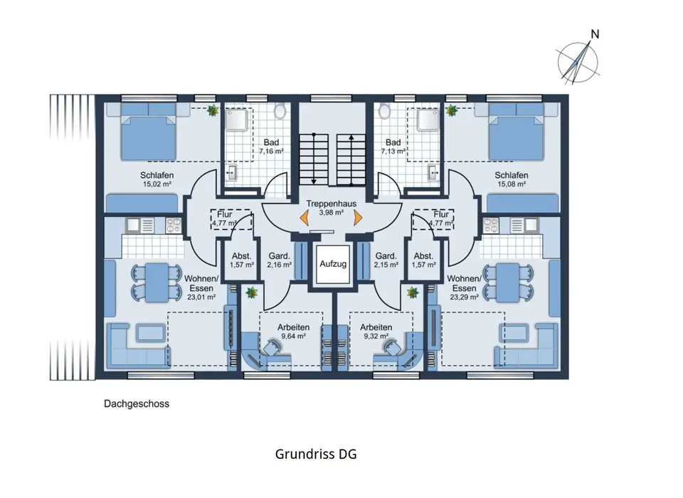 3 Zimmer Wohnung mit 61 m² in Bremerhaven – Bild 4
