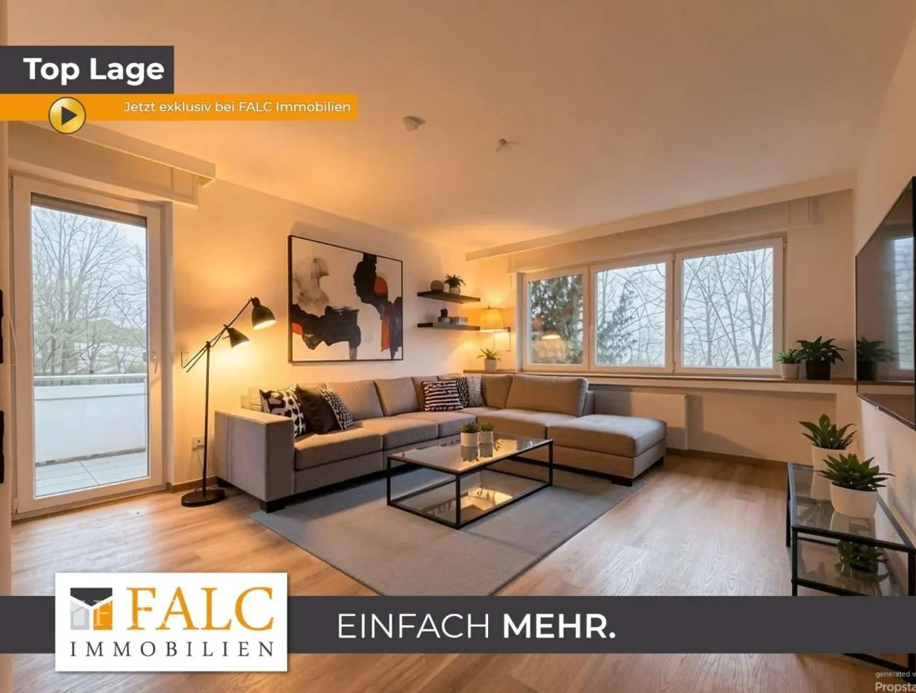 3 Zimmer Wohnung mit 54 m² in Essen – Bild 1