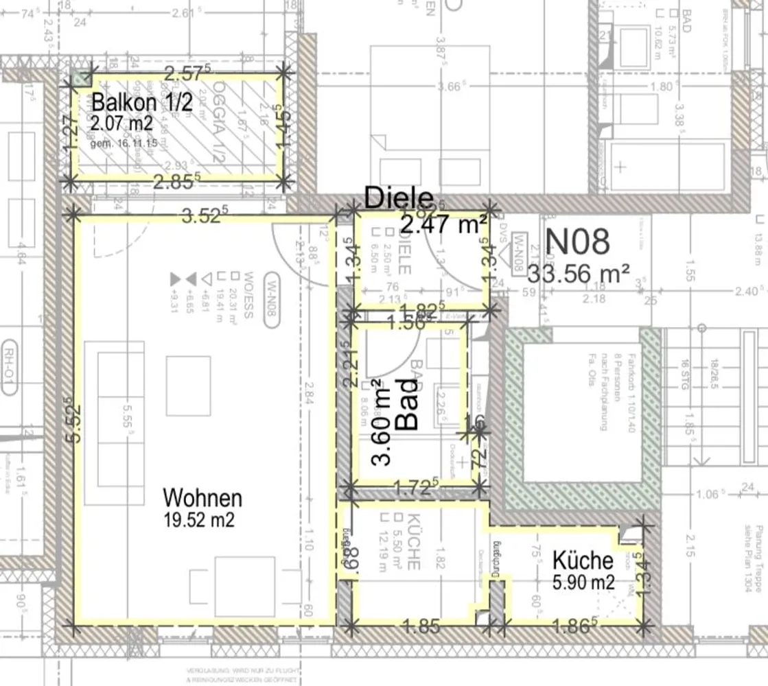 1 Zimmer Wohnung mit 34 m² in Regensburg – Bild 7