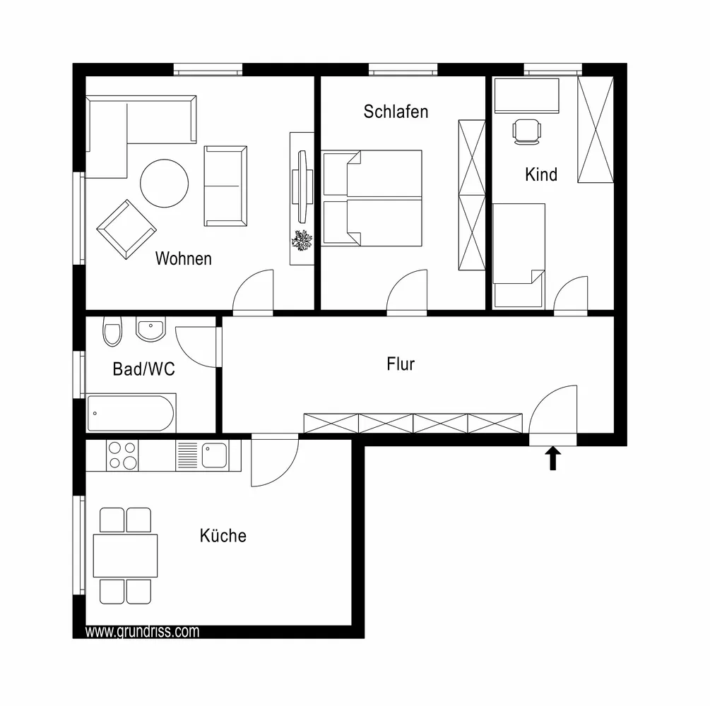 3 Zimmer Wohnung mit 81 m² in Leipzig – Bild 8