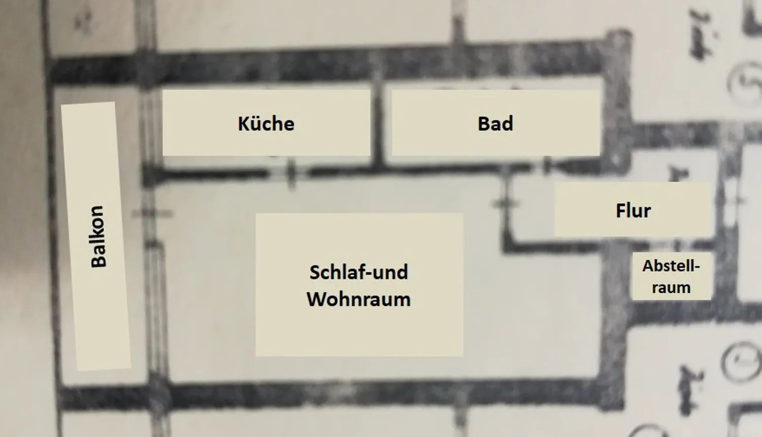 1 room apartment with 41 m² in Wuppertal – Photo 9