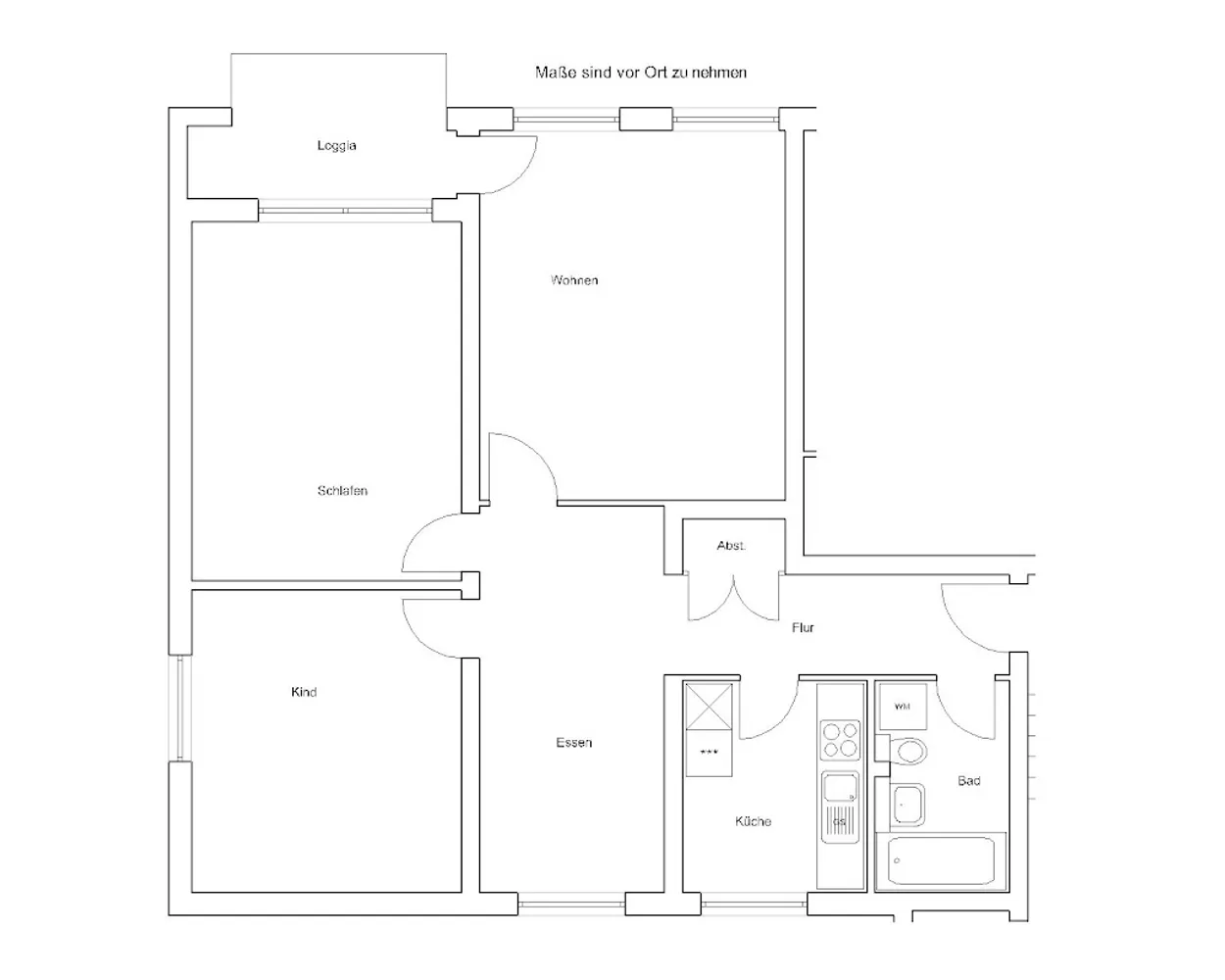 3 room apartment with 80 m² in Brunswick – Photo 3