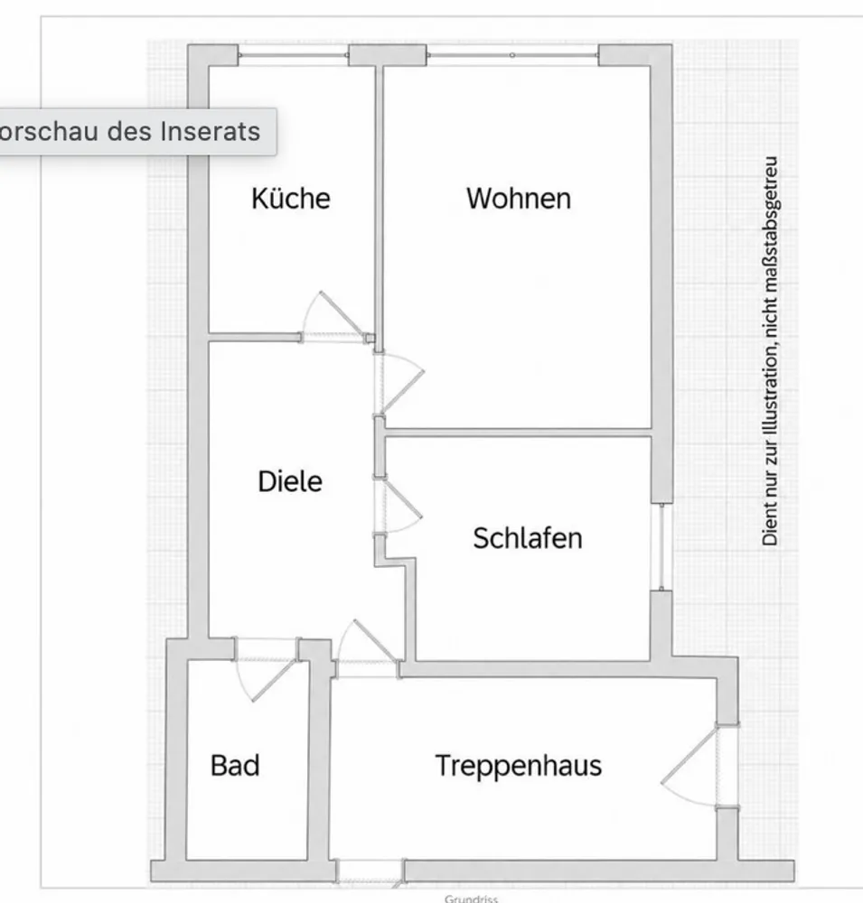 2 Zimmer Wohnung mit 48 m² in Bonn – Bild 3