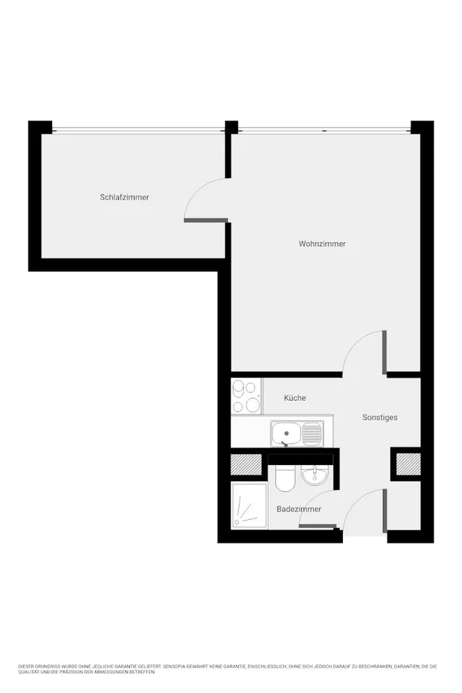 2 Zimmer Wohnung mit 31 m² in Brandenburg an der Havel – Bild 4