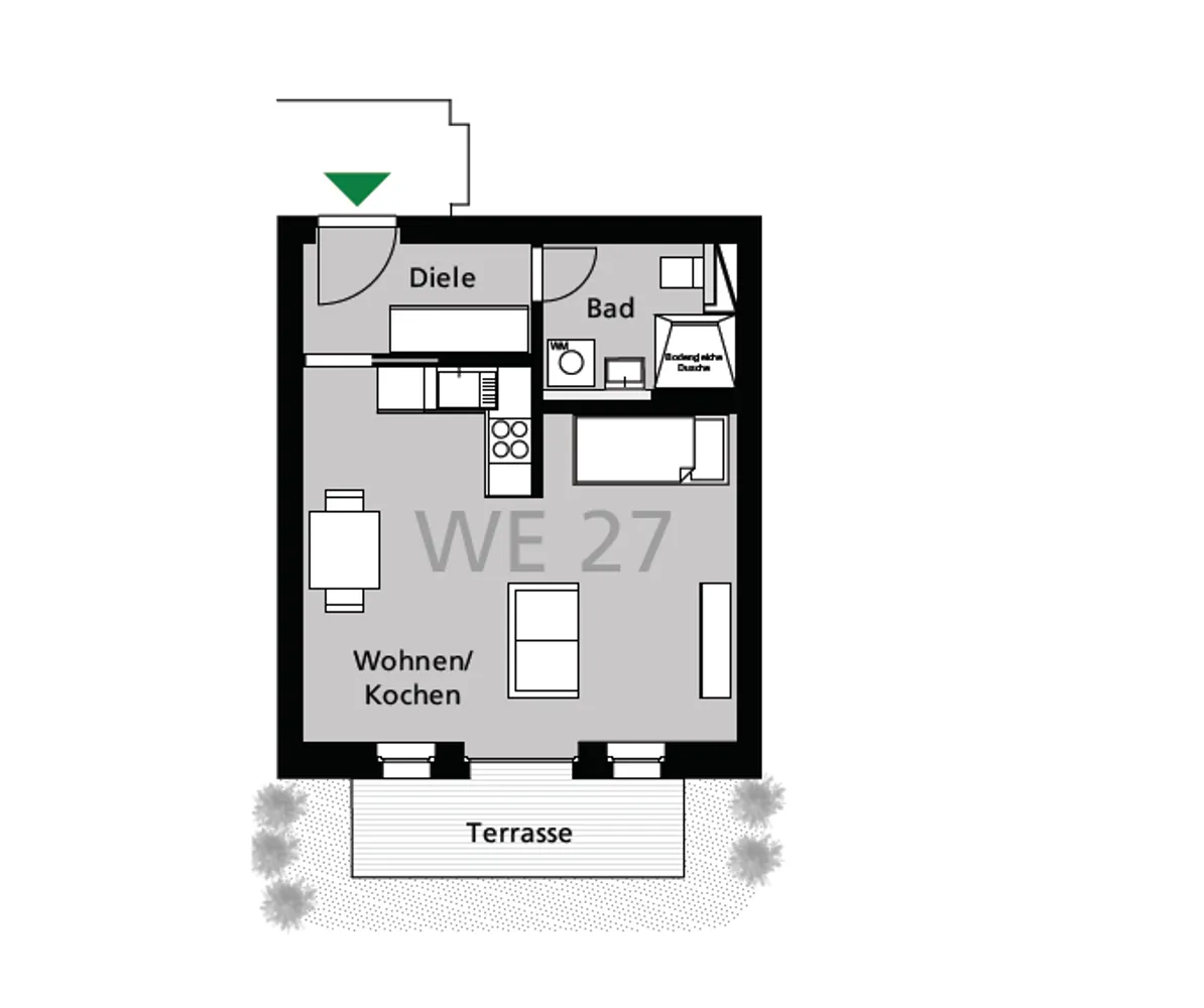 1 Zimmer Wohnung mit 41 m² in Berlin – Bild 6