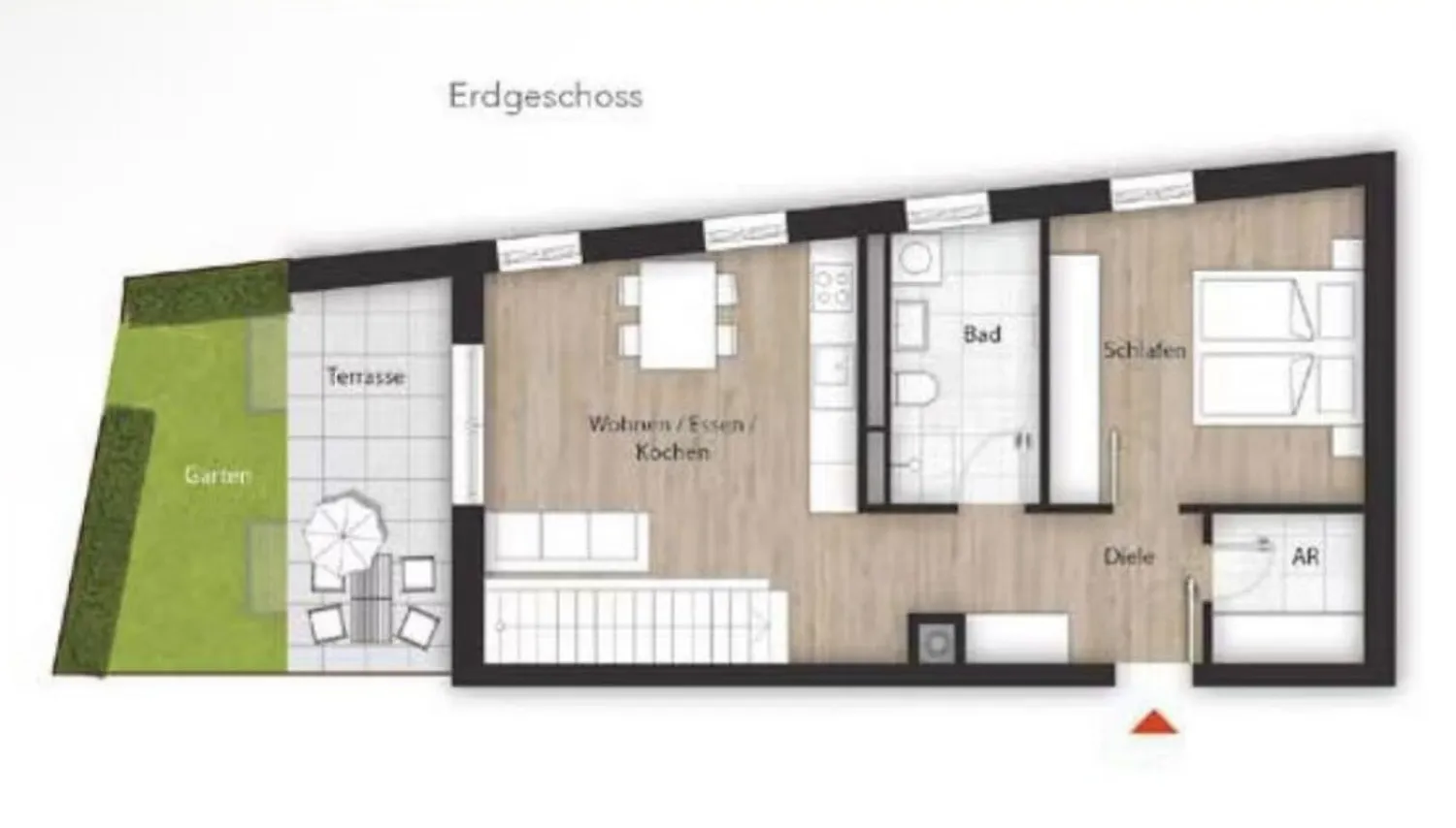 2 Zimmer Wohnung mit 56 m² in Nürnberg – Bild 10