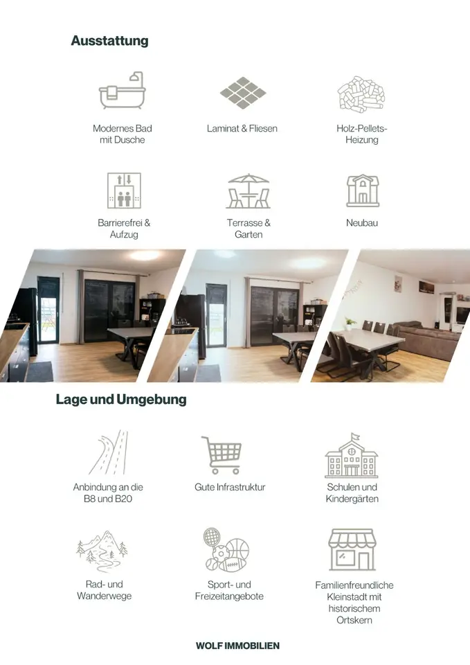 3 Zimmer Wohnung mit 89 m² in Straubing – Bild 1